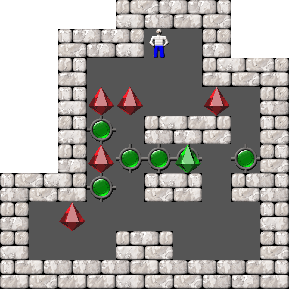 Sokoban Serg Belyaev 5 level 61